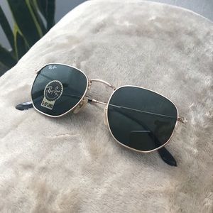 NWT Ray-Ban Hexagonal Flat Lens Sunglasses